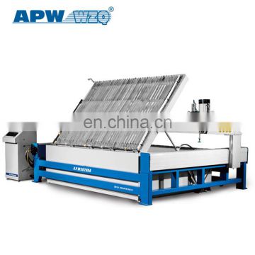 High speed 5 axis water jet as glass processing machinery