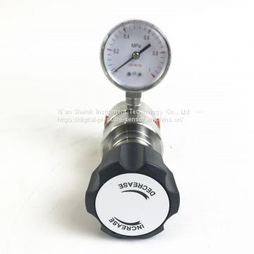 Back pressure regulator back pressure valve