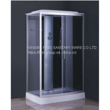 complete shower cabin/sliding door/rectangle shape C1351