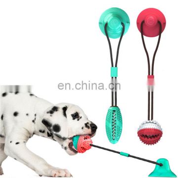 Wholesale Dog Training Rope Ball Toy for Dogs TPR Dog Toothbrush Chew Toys