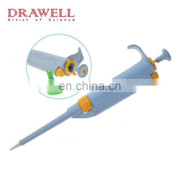 Single Channel Drawell Brand Adjustable Mini pipette
