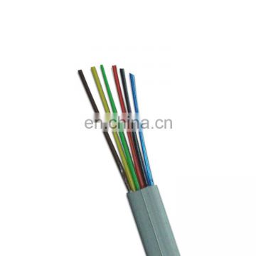 Flat Telephone cable with 6 conductors