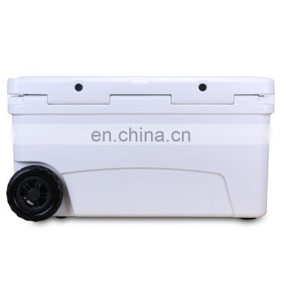 High quality Gint New Design LLDPE Rotomolded Cooler Box with PU 70QT for outdoor