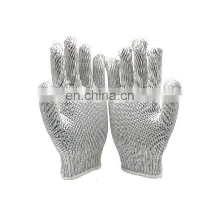 Anti Cut Resistant Gloves Level 5 Stainless Steel Wire Aramid Safety Gloves