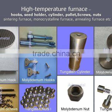 tungsten and molybdenum washer,moly nuts and mo studs