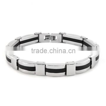 Most Popular design locking charm hand scalar energy bracelet watch chain bracelet