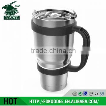 Double Wall Vacuum Insulated 18/8 Stainless Steel Tumbler Cup 30 Oz Keeps Cold or Hot (30 oz)