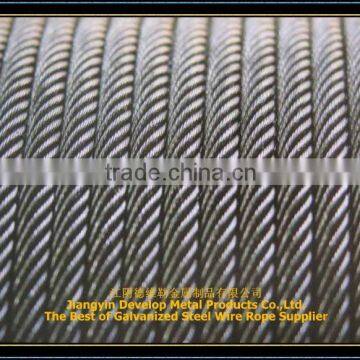 4x25Fi+FC,4x31SW+FC,6x19W+IWS,6x19S+IWS steel wire rope