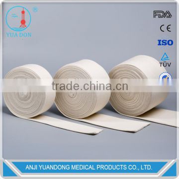 YD50714 natural color Cotton Elastic Tubular Bandage By Bulk Sale