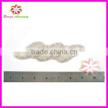 Wholesale rhinestone applique for garment accessory, Yiwu Agent