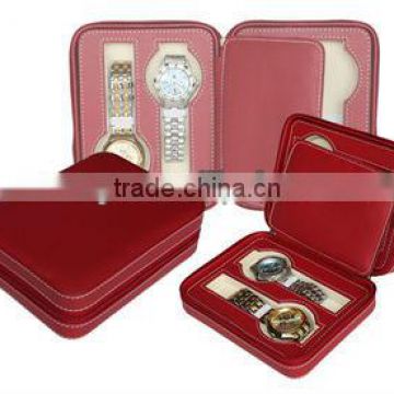 Gelivable Passionate Bright Red Leather Watch Case 2013 Holiday Gift