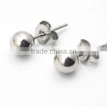 Stainless steel jewelry fingding 2016 stud earrings woman fashion earring