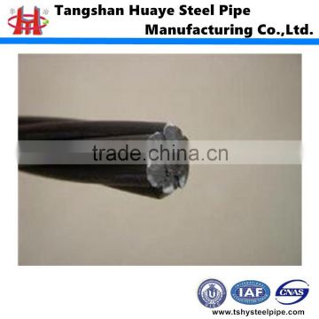 Steel Wire Prestressing Concrete Strand/low relaxation pc steel strand 12.7mm