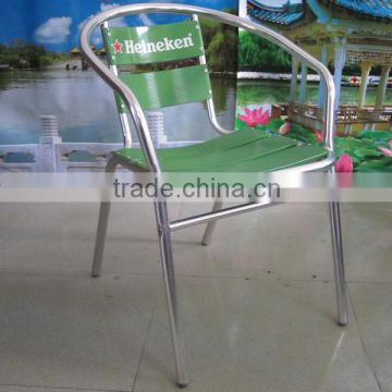 4 Logo printed aluminum used barber chairs for sale YC002A