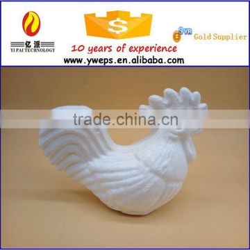 Big cock model for sale/artificial polystyrene foam rooster animal model for diy