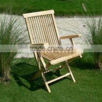 Teak Furniture for outdoor : Khuza Folding Armchair