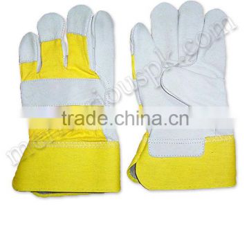 Working Cow Split Leather Gloves