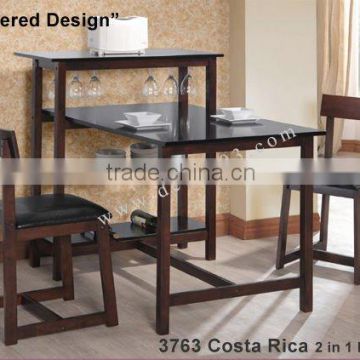 Furniture,Dining Set,table,chair,5pcs set(Costa Rica 2 in 1 Dining Set)