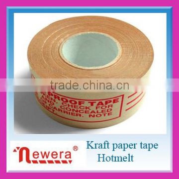 cheap Chinese supplier custom logo printed kraft paper tape