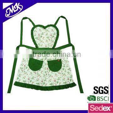 women Waist Type and Cotton Material Kitchen Apron