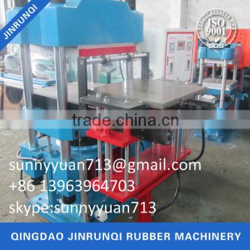 80t 500x500mm Manual Control Rubber Plate Vulcanizing Machine / Rubber Hydraulic Press / Rubber Machine