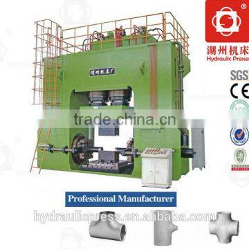 PLC Control T-pipe Extrusion Hydraulic Press