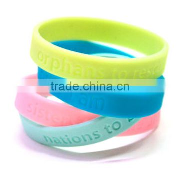 best eco-friendly silicone wristband custom personalized silicone bracelet