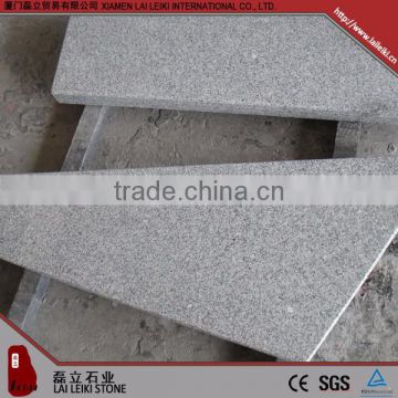 Natural polished granite stair step