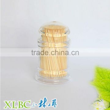 Nature good quality tableware Tower jar bamboo toothpicks