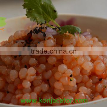 vegan halal kosher konjac noodles shirataki rice /konjac shirataki white rice