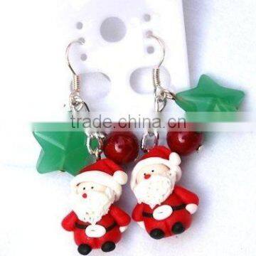 Santa Christmas Fashion Jewelry Earring ( santa x'mas )