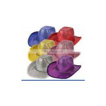 YF1504 sequined cowboy hats