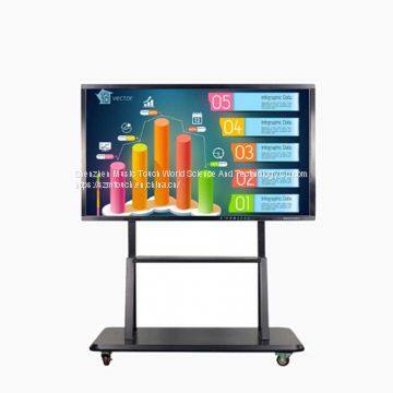 55 Inch Ultra HD 4K LED Interactive Touch Screen Monitor LCD Smart Board TV With PC All In One