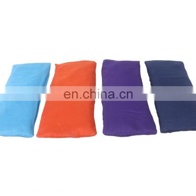 New best quality comfortable private label 100% cotton canvas eye pillow Indian supplier