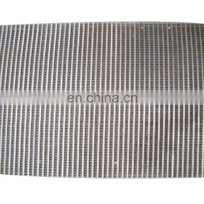 Stainless steel wedge wire screens for Heat Exchanges
