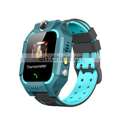 Custom electronics kids smart watches Z6 sim sos temperature smart bracelets sim sos tracking watch for kids