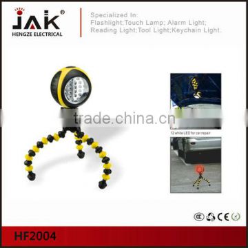 JAK 20 LED emergency light/spider work light with alarm function for emergency