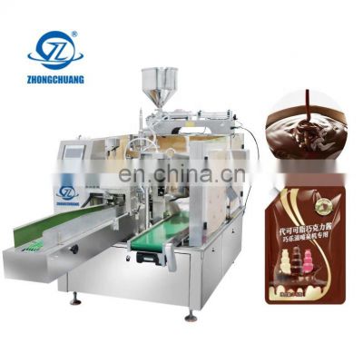 Packing Ketchup Sachet Pouch Premade Bag Doypack Fruit Juice Sauce Coffee Shampoo Popsicle Oil Shampoo Packaging Machine