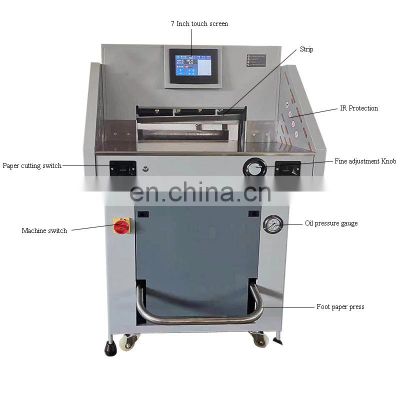 a4 a3 Hydraulic  program paper cutting machine