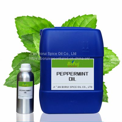 Wholesale bulk price organic 100% pure natural peppermint essential oil for hair shampoo & internal use