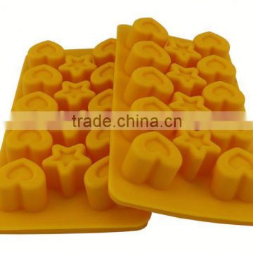 Kitchen accessory silicone molds for chocolate