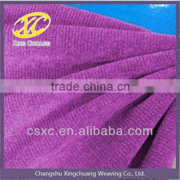 100 % polyester knitted stripes fabric for sofa