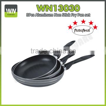 Different size available mini frying pan aluminium hot sale fry divide pan pressed fry pan