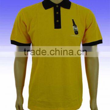 High quality polo neck t-shirt , men's cotton polo shirt made in China
