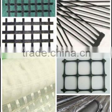 Road Construction Material Biaxial Plastic Geogrid Bidirectional extendable plastic geogrid