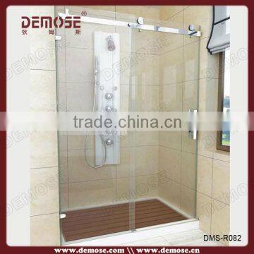 steam engine model shower sliding door bottom guide