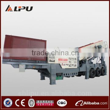 Factory Direct Offer High Efficient Aggregate Mobile Jaw Crusher Plant For Sale