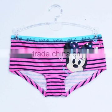 2016 New trendy Kid size thong teens girl underwear panty and briefs