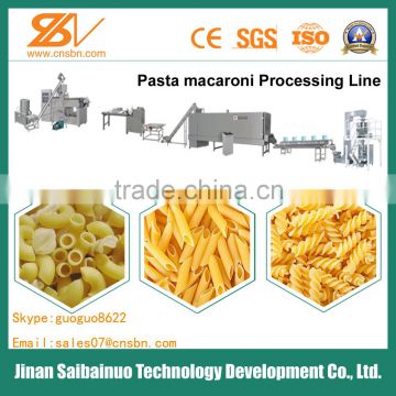 2015 stainless steel 100kg /h pasta and macaroni making machine
