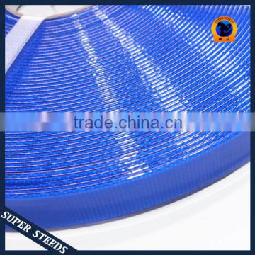 Blue color TPU coated nylon webbing